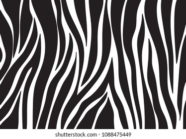 zebra pattern. vector background