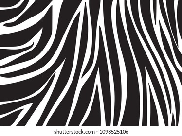 zebra pattern. vector background