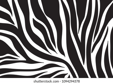zebra pattern. vector background