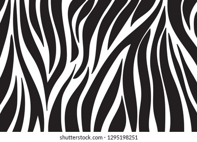 zebra pattern. vector background 