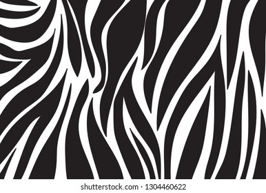zebra pattern. vector background 