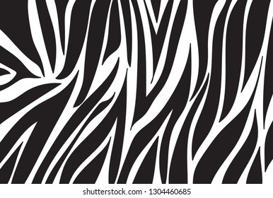 zebra pattern. vector background 