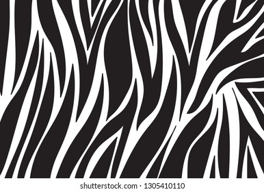 zebra pattern. vector background 