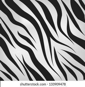 Zebra pattern vector background
