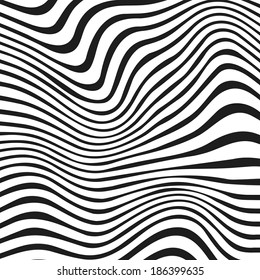 Zebra Pattern vector. EPS8