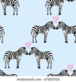 Zebra pattern, vector, illustration