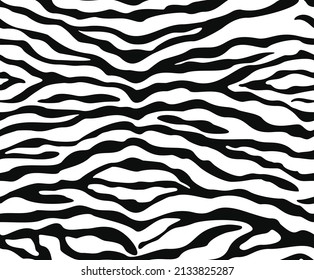 
zebra pattern vector print seamless texture for print clothes, paper, fabric.