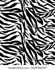 Zebra print abstract pattern seamless
