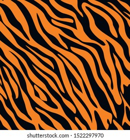 Zebra print, animal skin, tiger stripes, abstract pattern, line background, fabric. illustration, poster.