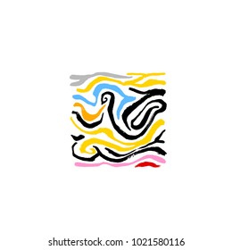 Zebra print / Hand drawn pattern illustrations - vector