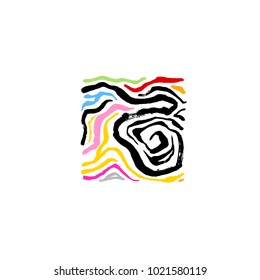Zebra print / Hand drawn pattern illustrations - vector