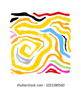 Zebra print / Hand drawn pattern illustrations - vector