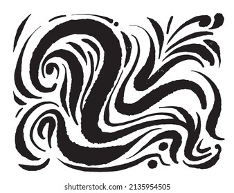 Zebra print - Hand drawn pattern illustrations - vector