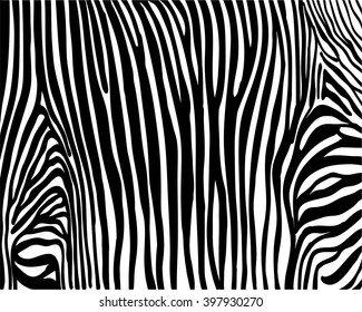 ZEBRA PRINT (NOT SEAMLESS PATTERN) 