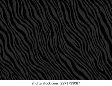 Zebra print pattern design. Vector illustration background.