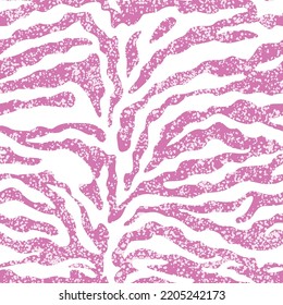imprenta cebra textura transparente patrón rosa, diseño vectorial de moda