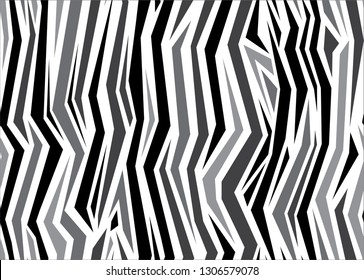 zebra print vector. seamless pattern.