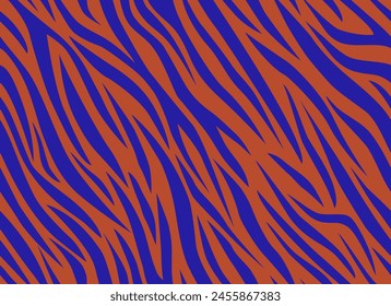 Zebra seamless pattern. Abstract stripes, repeating background. Vector printing for fabrics, posters, banners. 