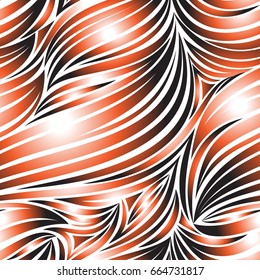 Zebra seamless pattern, abstract, vector illustration