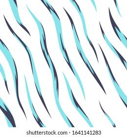 Zebra seamless pattern. Animal texture