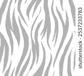 zebra seamless pattern. black and white stripped background. abstract organic pattern. vector background for fabric design, wrapping paper, textile and wallpaper.