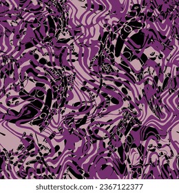Zebra seamless pattern. Black and white zebra stripes. fabric animal skin material.