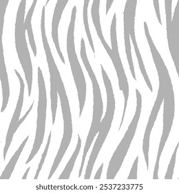 zebra seamless pattern. black and white stripped background. abstract organic pattern. vector background for fabric design, wrapping paper, textile and wallpaper.
