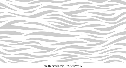 zebra seamless pattern. black and white stripped background. abstract organic pattern. vector background for fabric design, wrapping paper, textile and wallpaper.