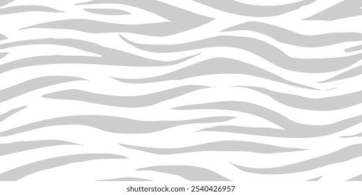 zebra seamless pattern. black and white stripped background. abstract organic pattern. vector background for fabric design, wrapping paper, textile and wallpaper.