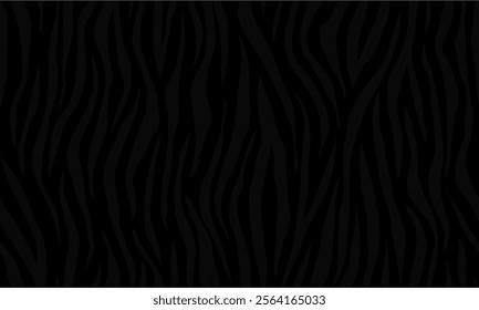 zebra seamless pattern. dark stripped background. abstract organic pattern. elegant background for fabric design, wrapping paper, textile and wallpaper.