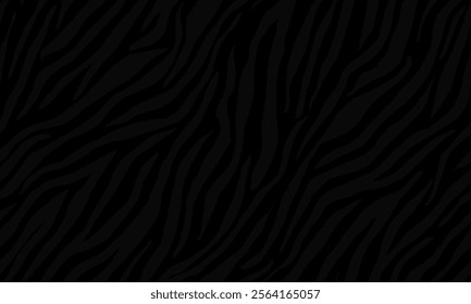 zebra seamless pattern. dark stripped background. abstract organic pattern. elegant background for fabric design, wrapping paper, textile and wallpaper.
