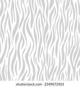 zebra seamless pattern. grey stripped background. abstract organic pattern. vector background for fabric design, wrapping paper, textile and wallpaper.