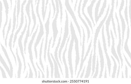 padrão sem emenda de zebra. fundo listrado cinza. padrão orgânico abstrato. fundo vetorial para design de tecido, papel de embrulho, têxtil e papel de parede.