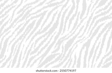 padrão sem emenda de zebra. fundo listrado cinza. padrão orgânico abstrato. fundo vetorial para design de tecido, papel de embrulho, têxtil e papel de parede.