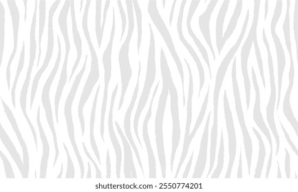 zebra seamless pattern. grey stripped background. abstract organic pattern. vector background for fabric design, wrapping paper, textile and wallpaper.