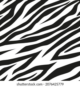 zebra seamless pattern. wind print of animal skin on clothing or print
