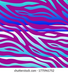 Zebra seamless print ombre pattern print