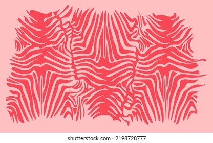 fondo abstracto de piel de cebra patrón vector safari africano