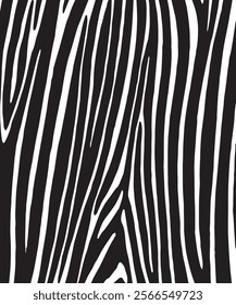 Zebra skin background vector. Animal fur, vector background for Fabric design, wrapping paper, textile, and wallpaper