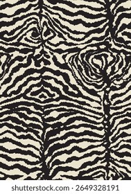 Padrão de pele de zebra, design de couro animal