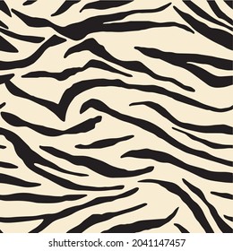 Zebra skin pattern design animal leather seamless work