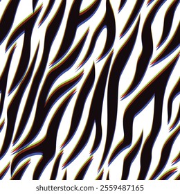 zebra skin pattern seamless pattern background	
