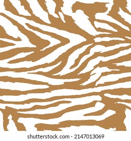 Zebra skin pattern, wild animal leather seamless design