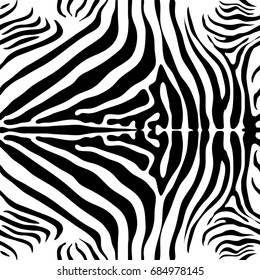 Zebra skin seamless