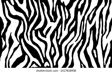 Zebra Print Vector Stock Vector (Royalty Free) 1036614871