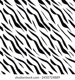 zebra skin texture seamless pattern. zebra pattern, Stripes Seamless Pattern. skin pattern.