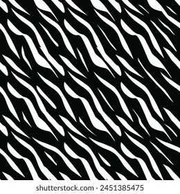 zebra skin texture seamless pattern. zebra pattern, Stripes Seamless Pattern. skin pattern.