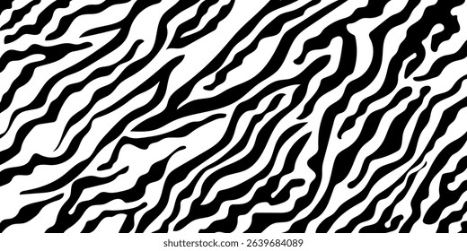 zebra skin texture seamless pattern. zebra pattern, Stripes Seamless Pattern. skin pattern.