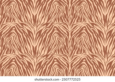 Textura de piel de cebra, piel de la vida silvestre patrón abstracto sin fisuras. Fondo de rayas de estilo animal savannah perfecto para textiles, impresión, moda