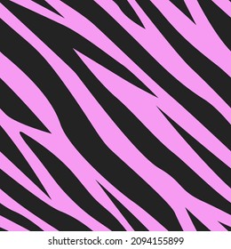 zebra skin vector print. seamless pattern for clothing or print